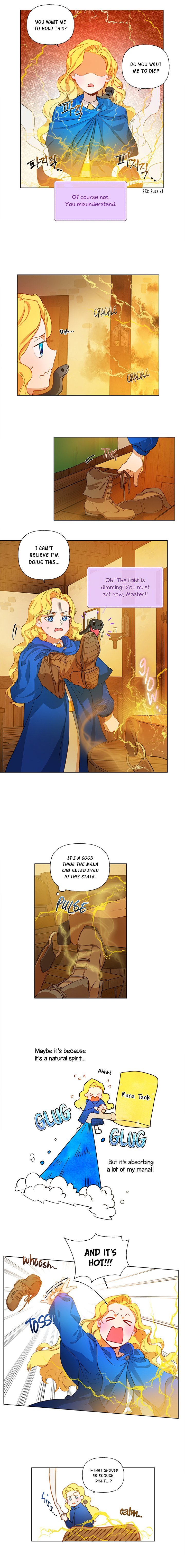 The Golden Haired Elementalist Chapter 17 - Page 1