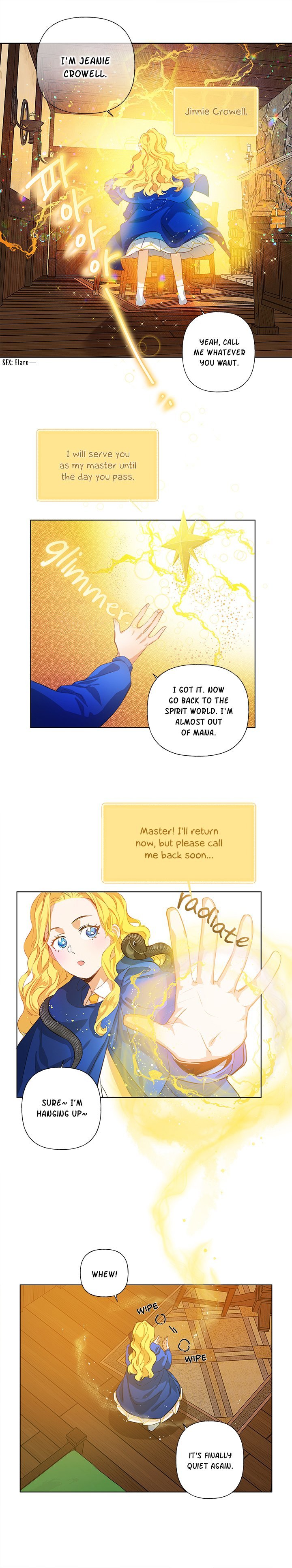 The Golden Haired Elementalist Chapter 17 - Page 7