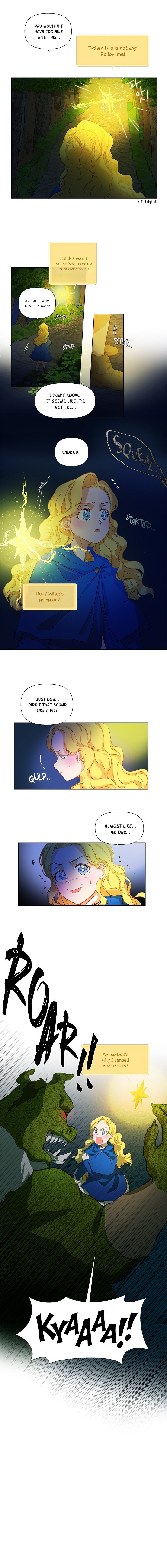 The Golden Haired Elementalist Chapter 18 - Page 8
