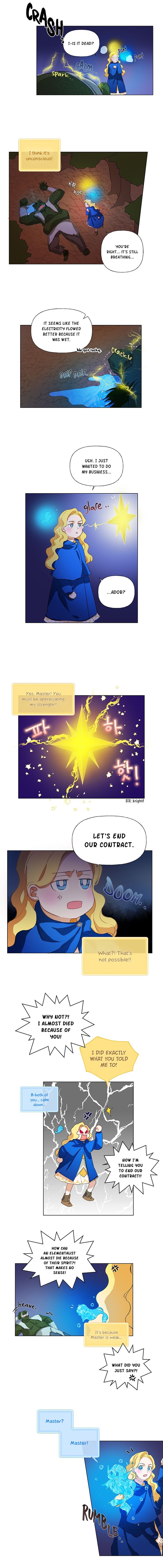 The Golden Haired Elementalist Chapter 19 - Page 3