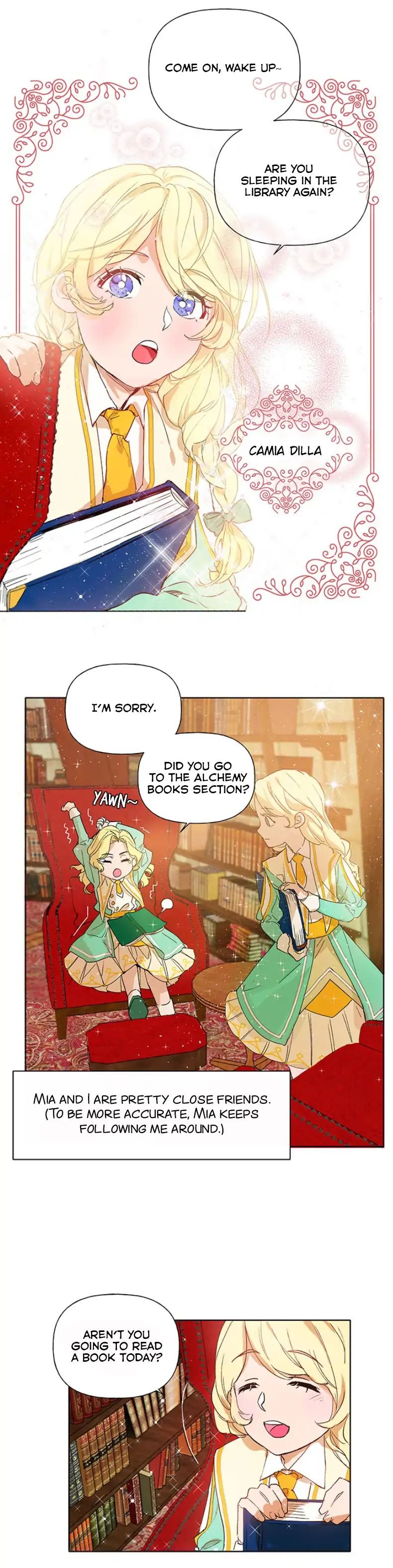 The Golden Haired Elementalist Chapter 2 - Page 15