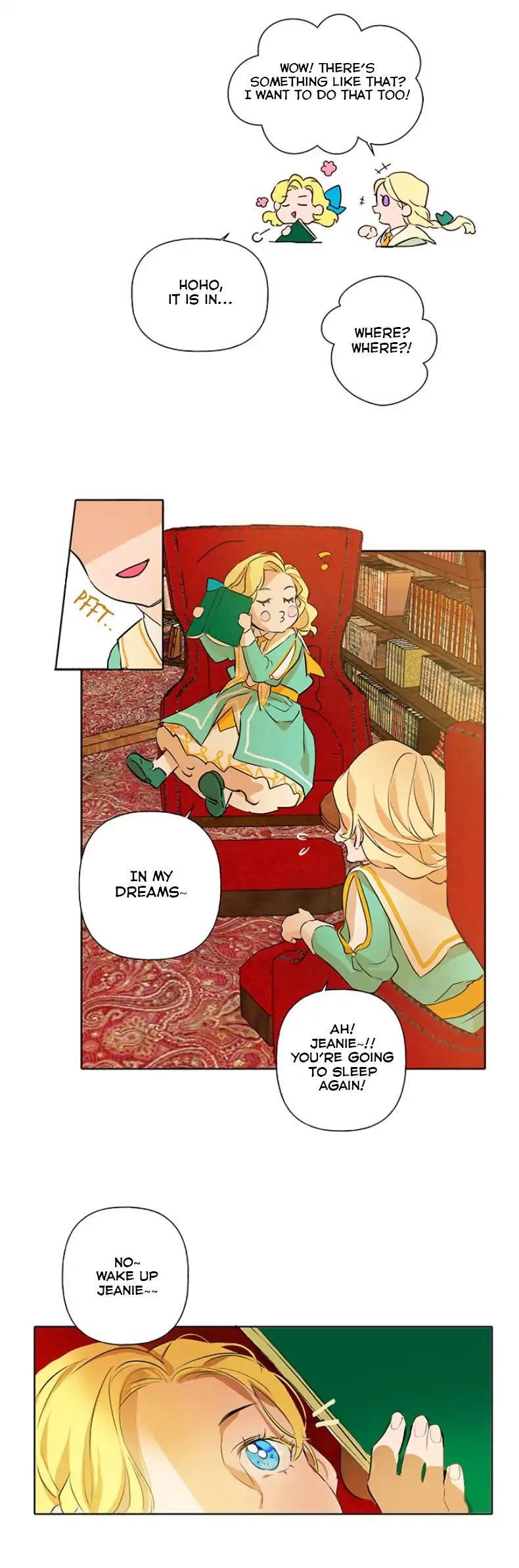 The Golden Haired Elementalist Chapter 2 - Page 18