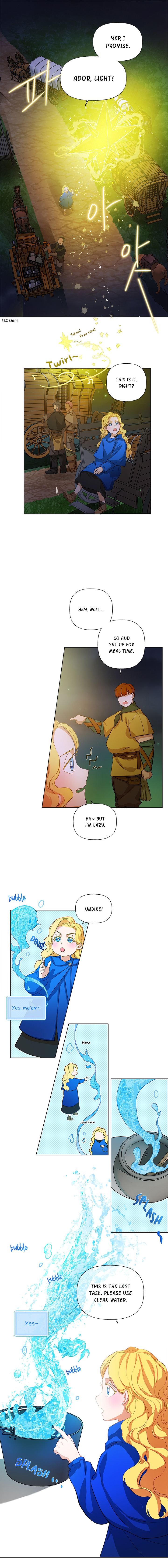 The Golden Haired Elementalist Chapter 20 - Page 9