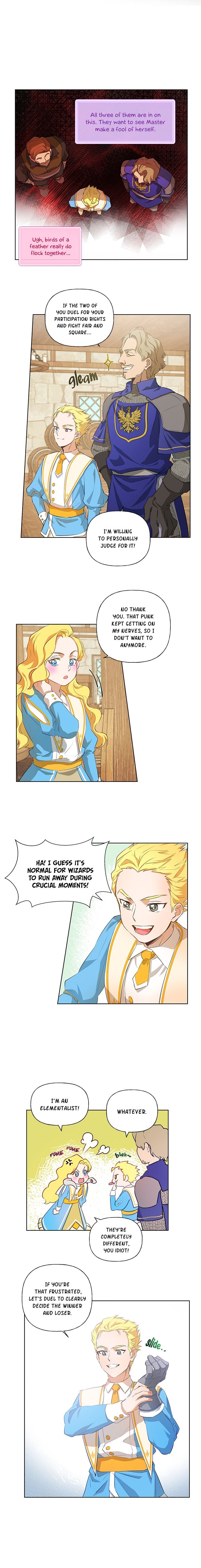 The Golden Haired Elementalist Chapter 24 - Page 11