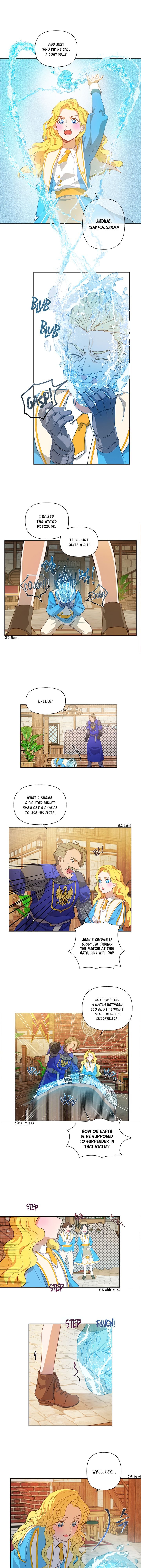 The Golden Haired Elementalist Chapter 25 - Page 4