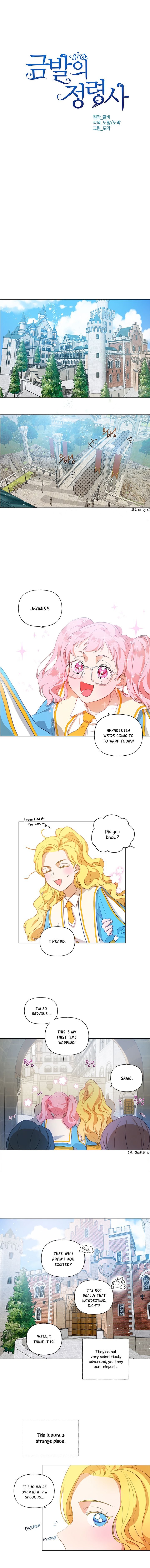 The Golden Haired Elementalist Chapter 26 - Page 0