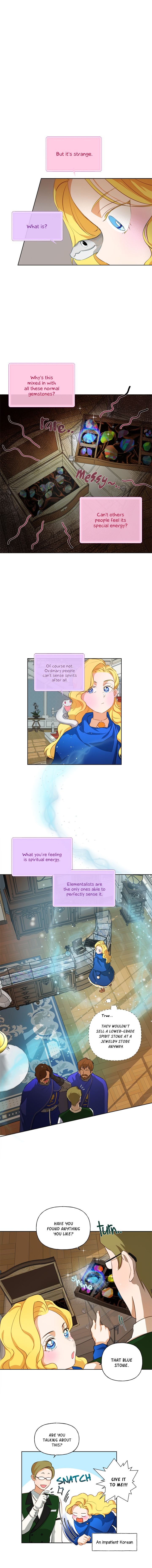 The Golden Haired Elementalist Chapter 28 - Page 0