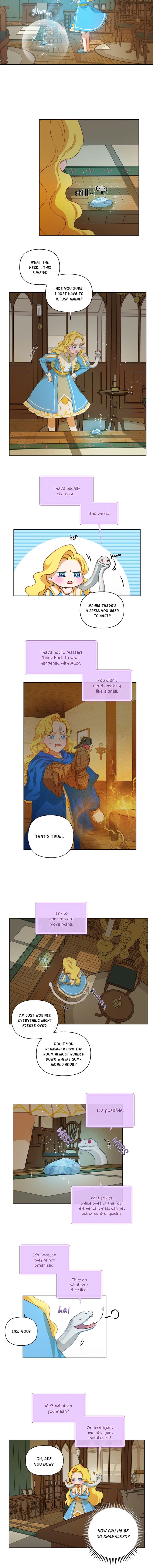 The Golden Haired Elementalist Chapter 28 - Page 8