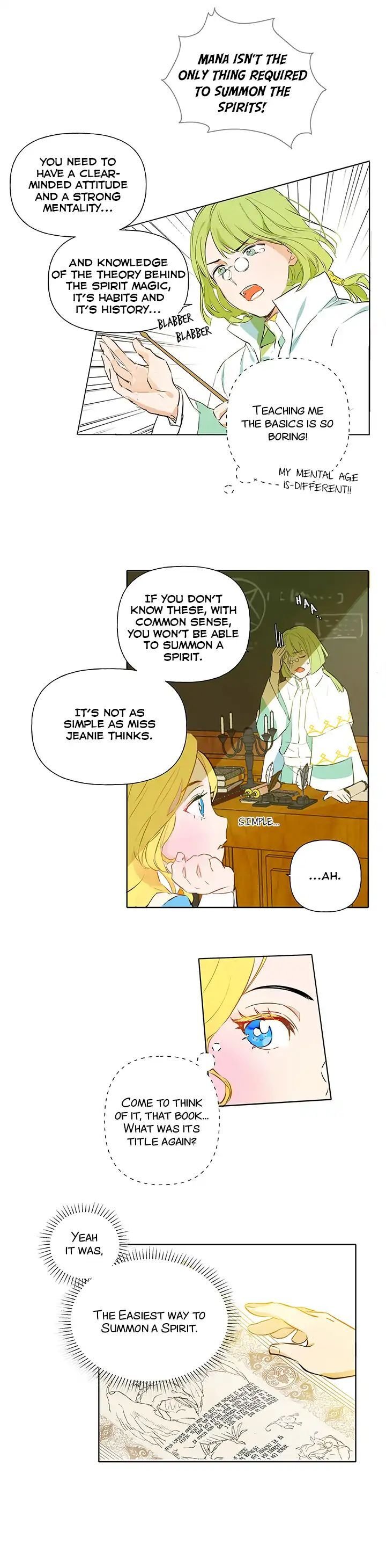 The Golden Haired Elementalist Chapter 3 - Page 22
