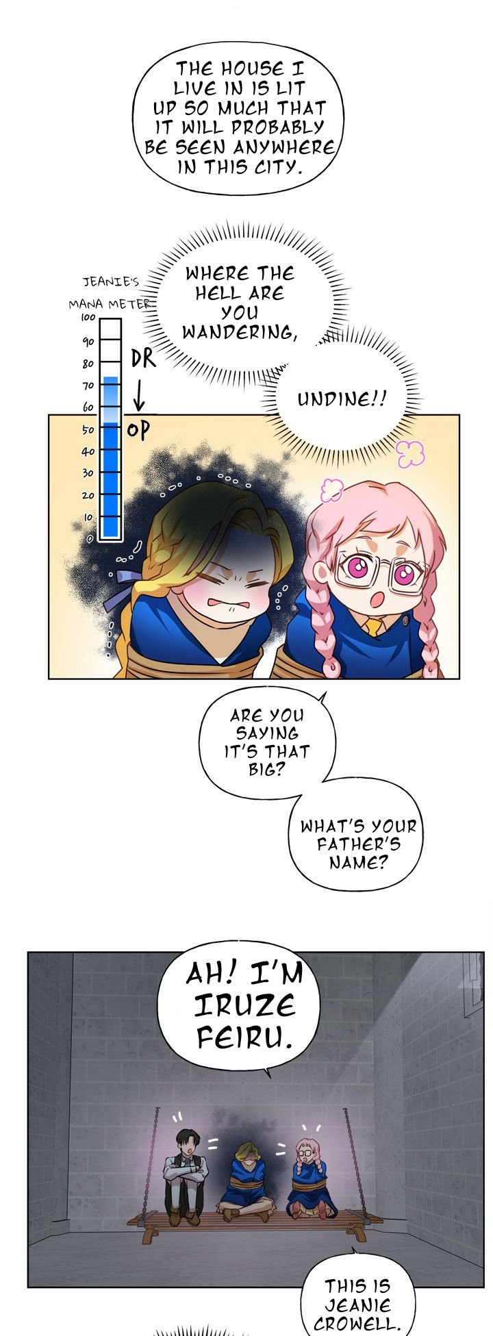 The Golden Haired Elementalist Chapter 31 - Page 46