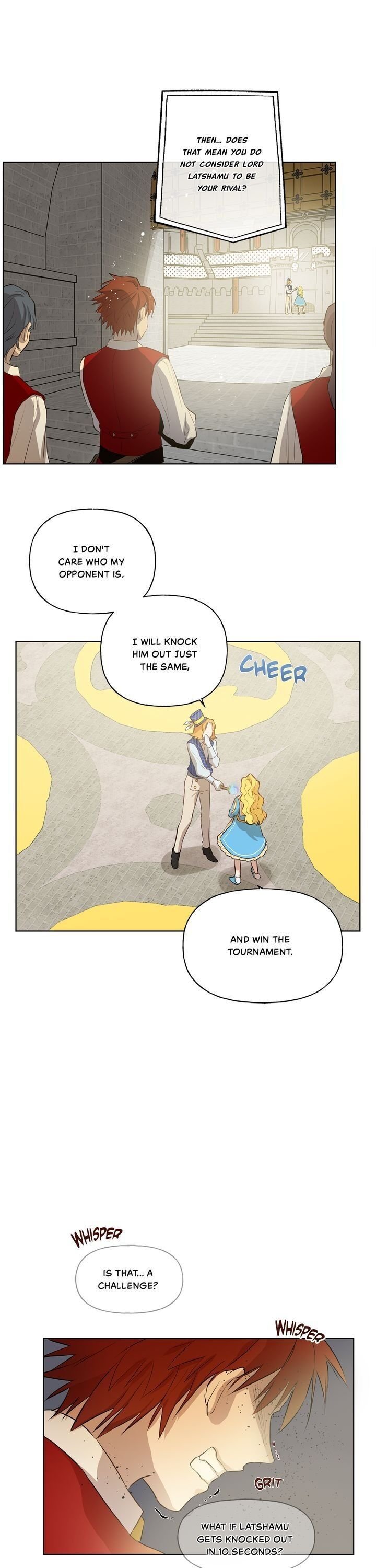 The Golden Haired Elementalist Chapter 36 - Page 14