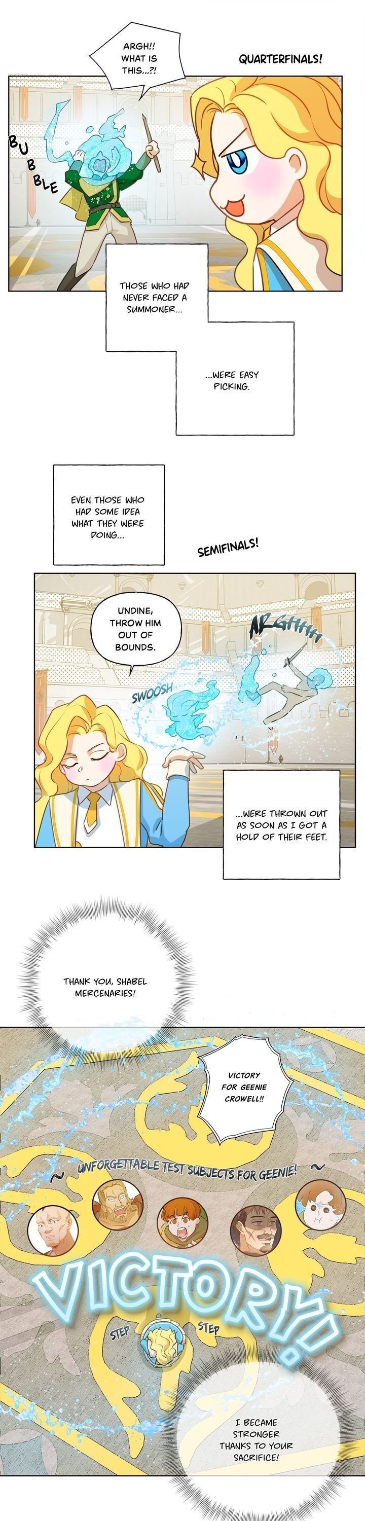 The Golden Haired Elementalist Chapter 36 - Page 18