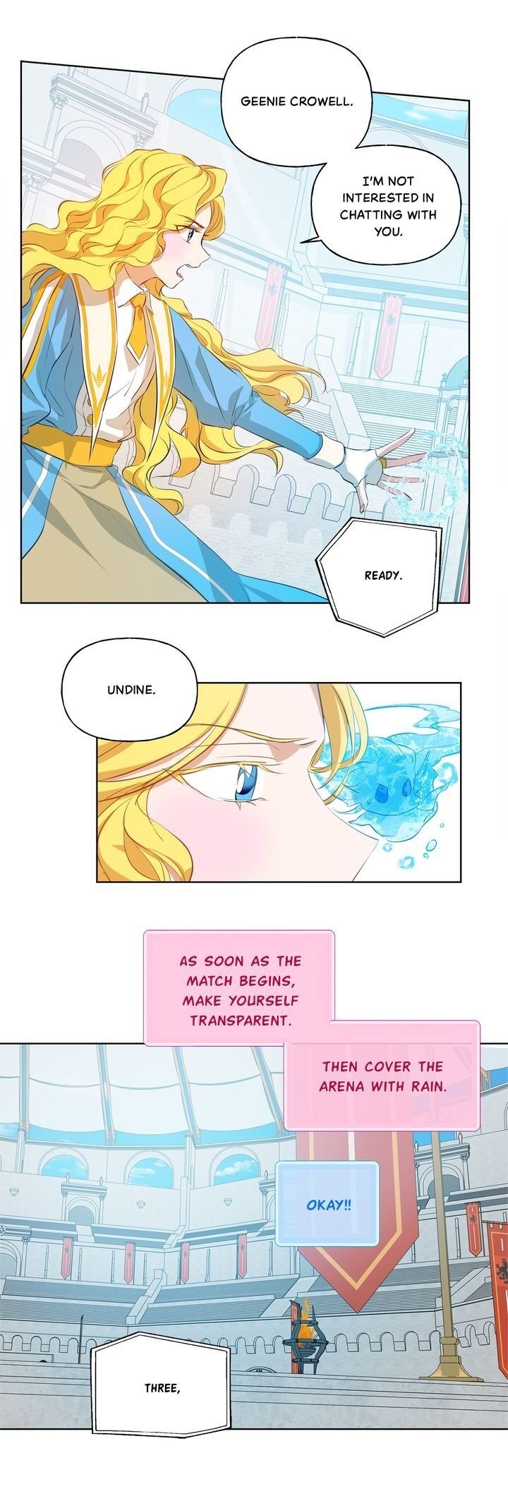The Golden Haired Elementalist Chapter 39 - Page 3