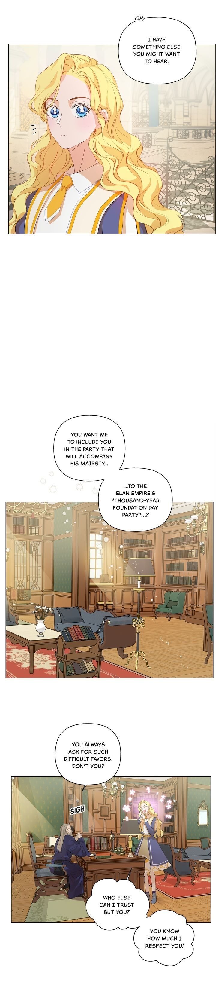 The Golden Haired Elementalist Chapter 43 - Page 17