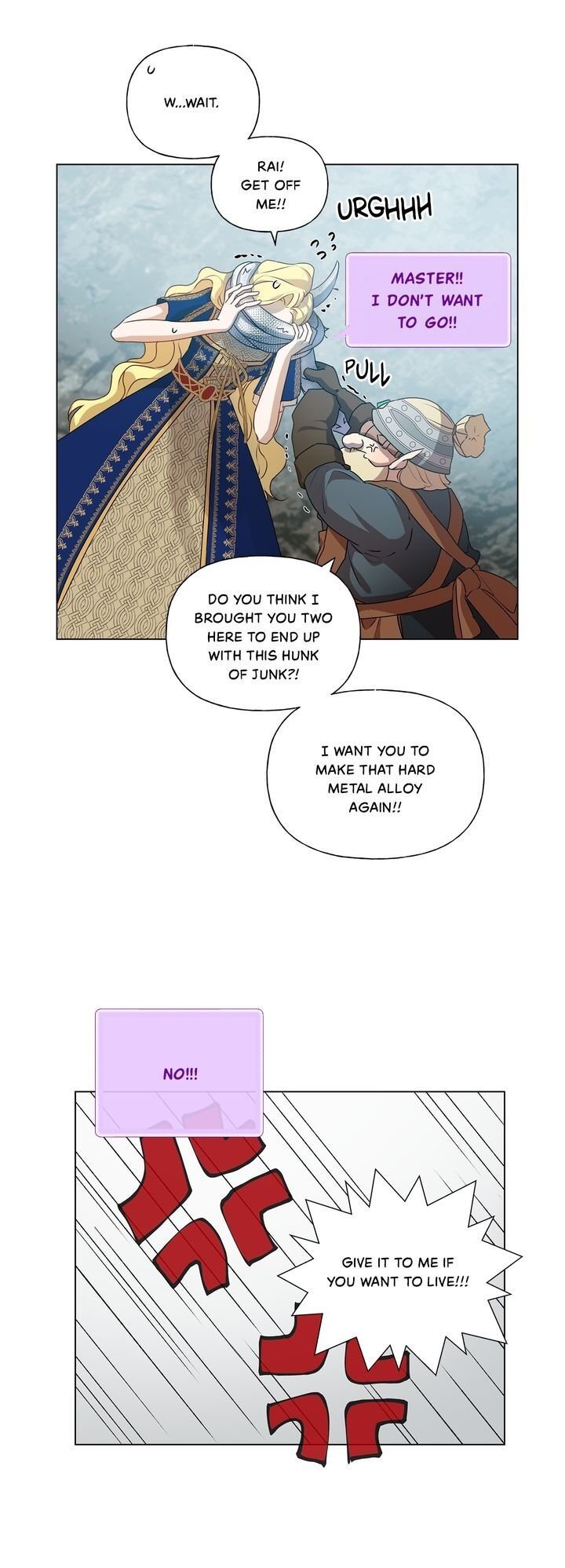 The Golden Haired Elementalist Chapter 47 - Page 9