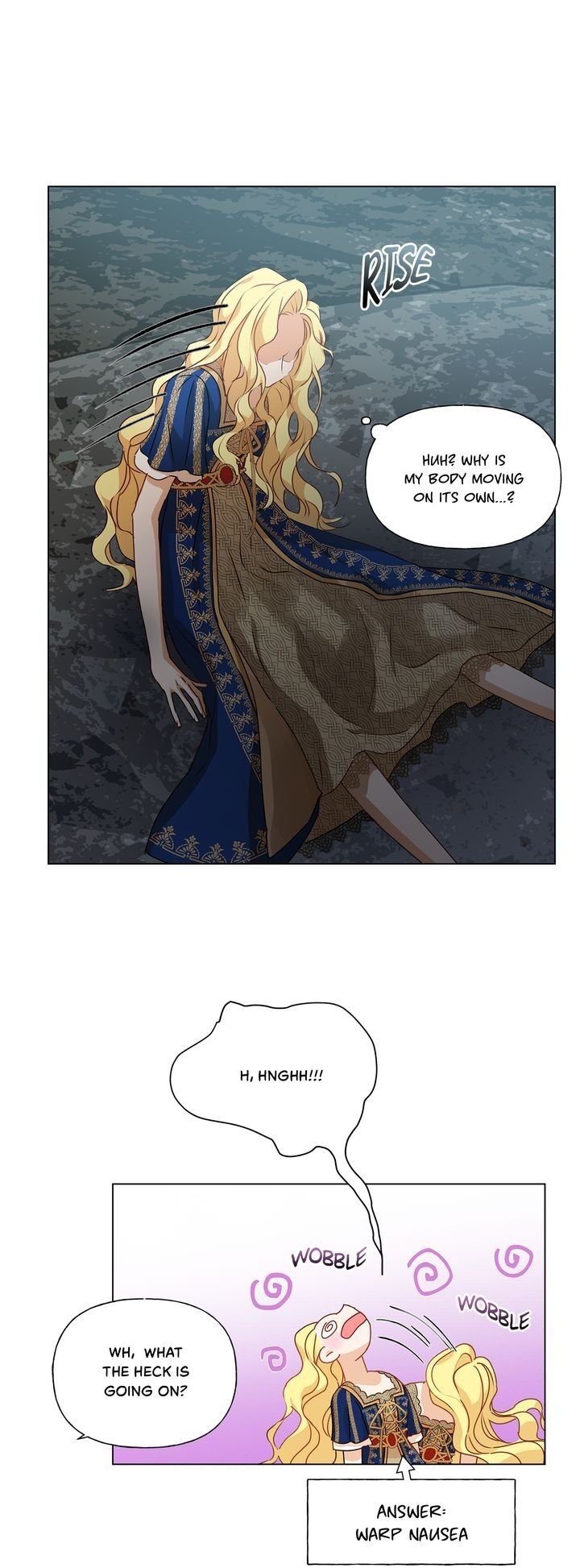The Golden Haired Elementalist Chapter 47 - Page 1
