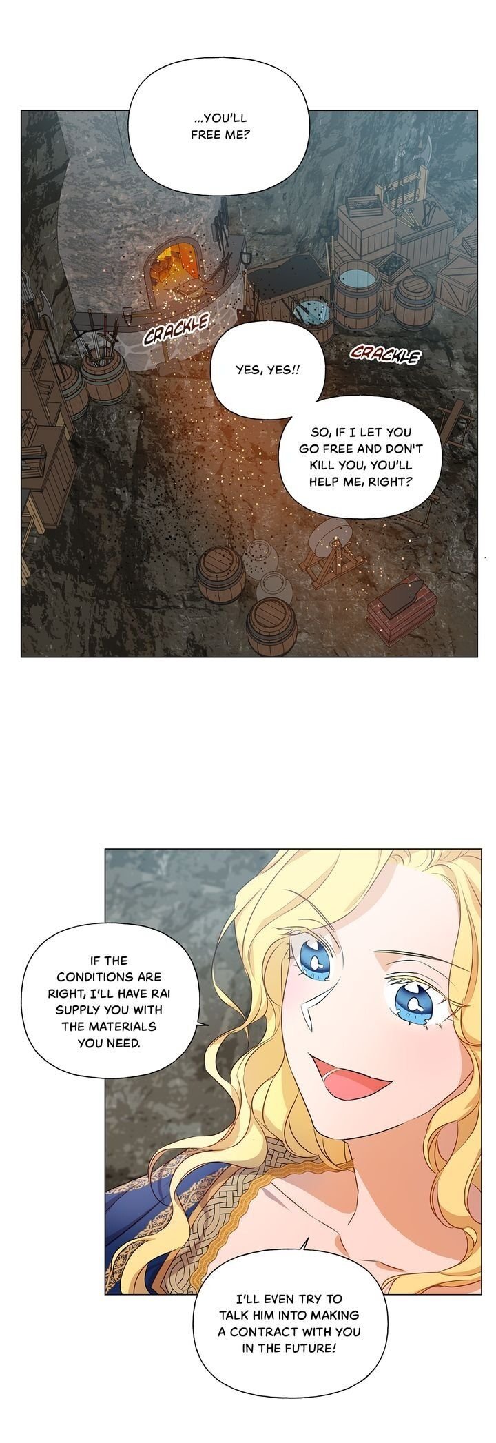 The Golden Haired Elementalist Chapter 47 - Page 32