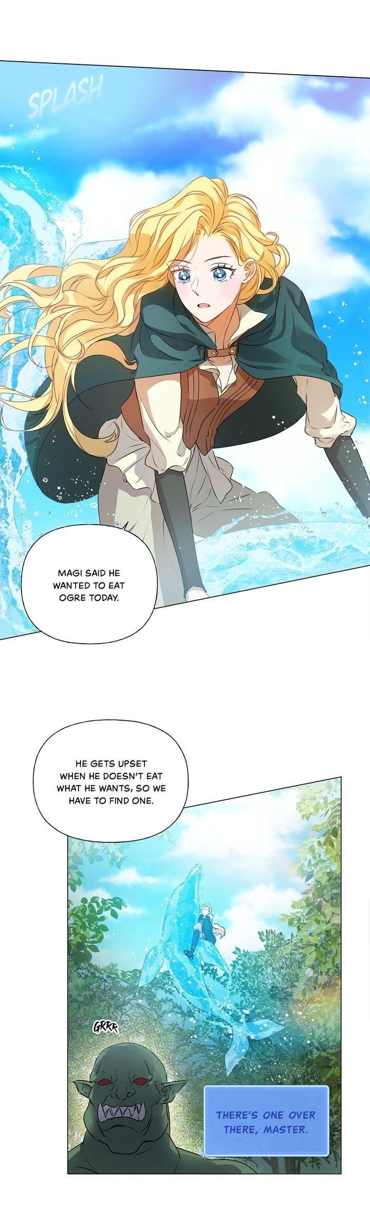 The Golden Haired Elementalist Chapter 48 - Page 9