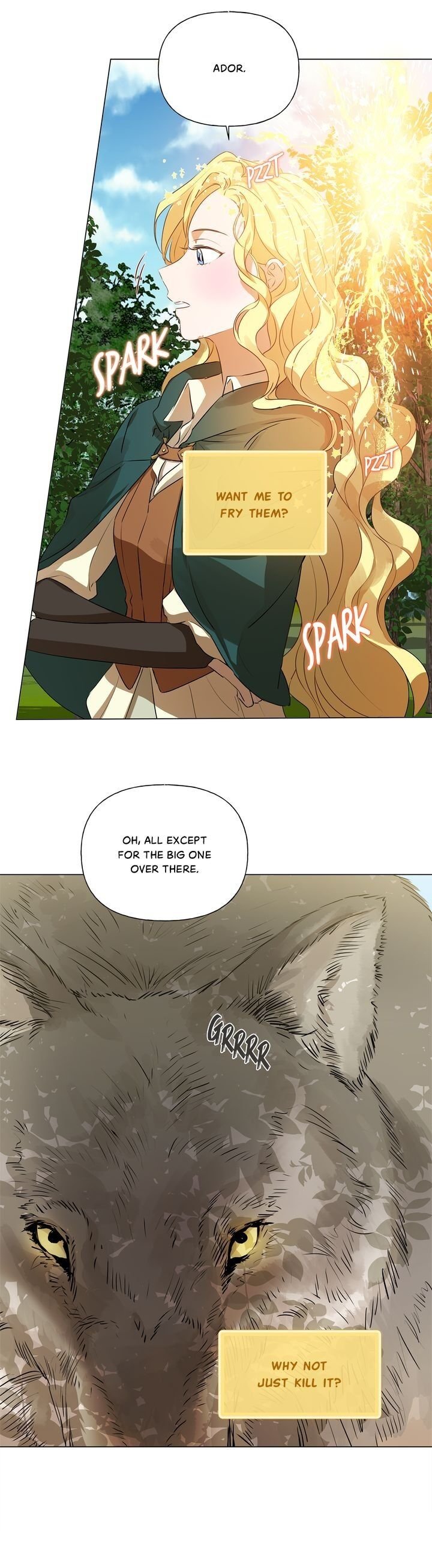 The Golden Haired Elementalist Chapter 48 - Page 26