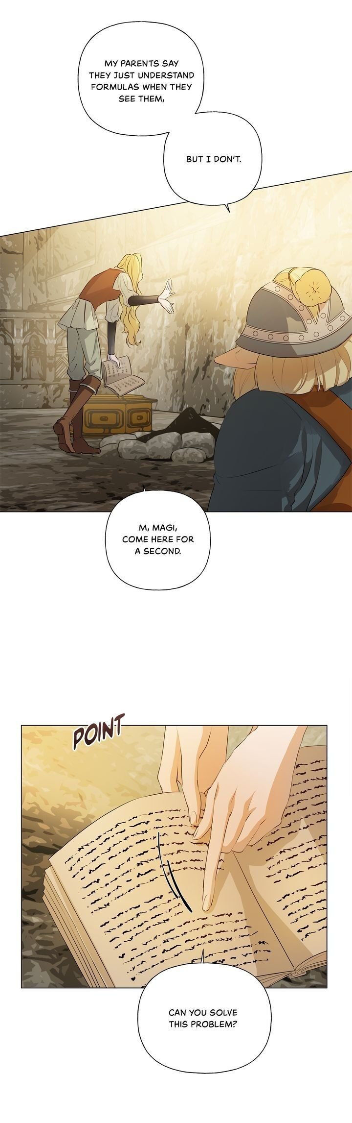 The Golden Haired Elementalist Chapter 49 - Page 9