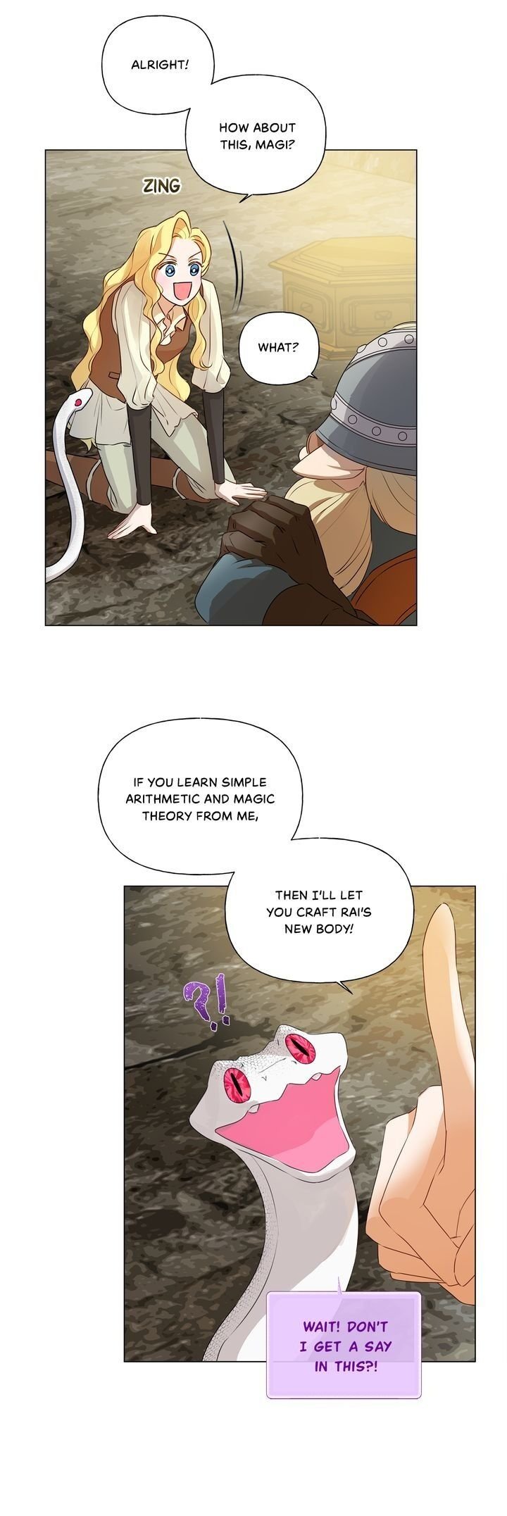 The Golden Haired Elementalist Chapter 49 - Page 14