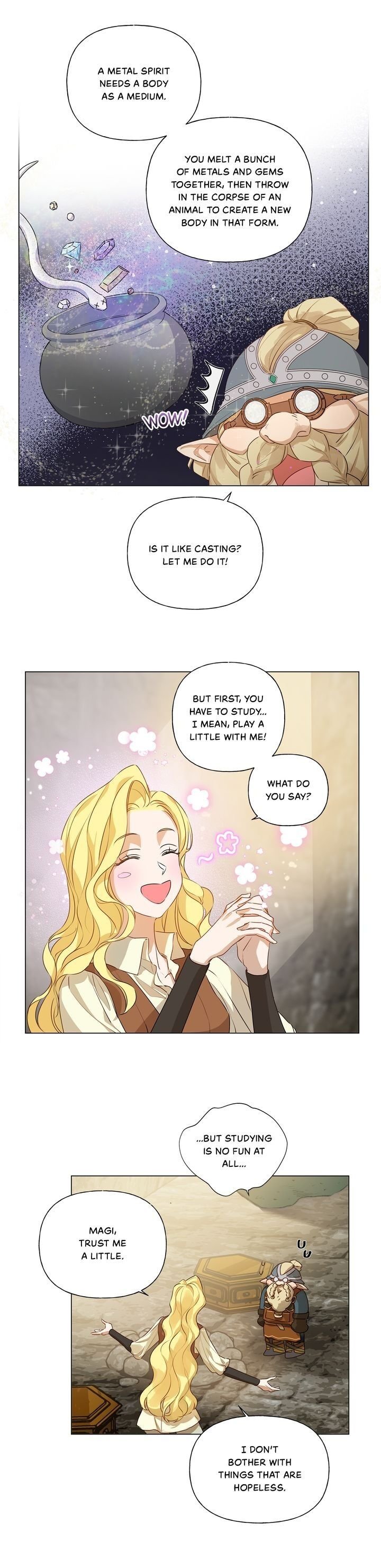 The Golden Haired Elementalist Chapter 49 - Page 15