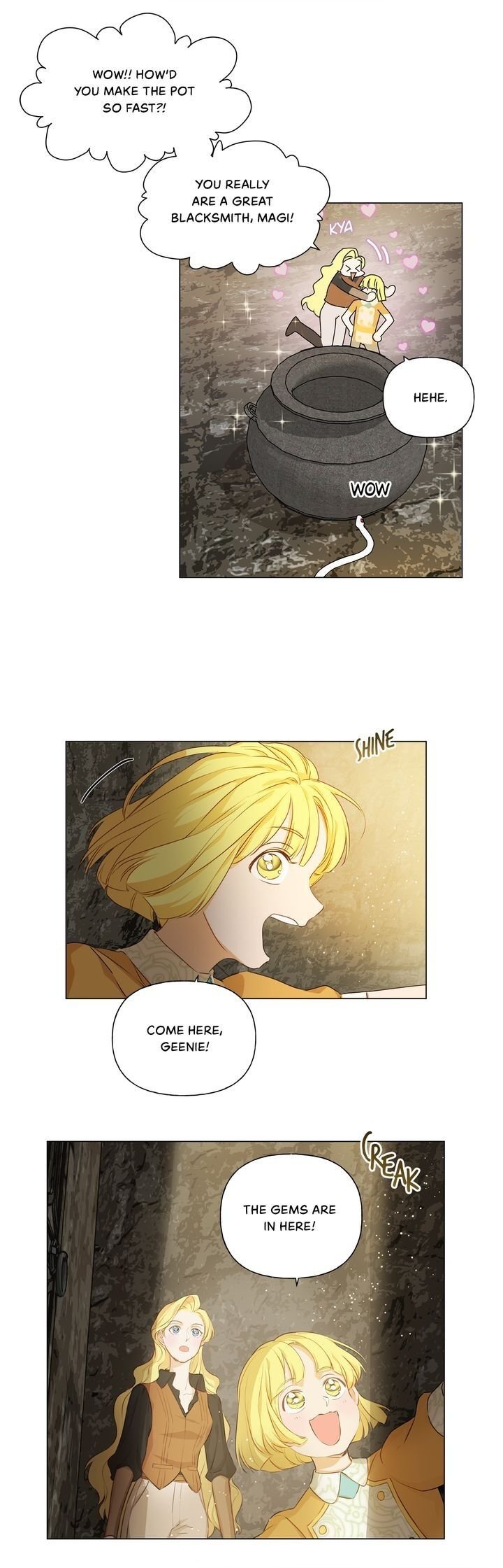 The Golden Haired Elementalist Chapter 49 - Page 35