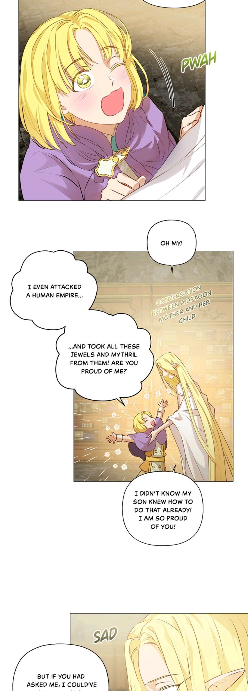 The Golden Haired Elementalist Chapter 51 - Page 35