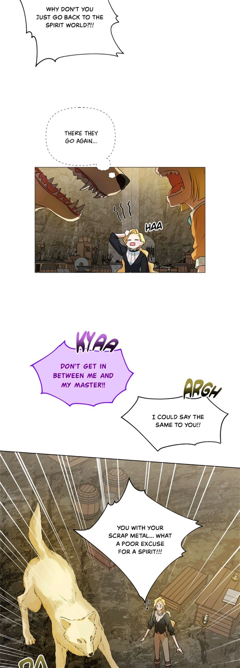 The Golden Haired Elementalist Chapter 51 - Page 5