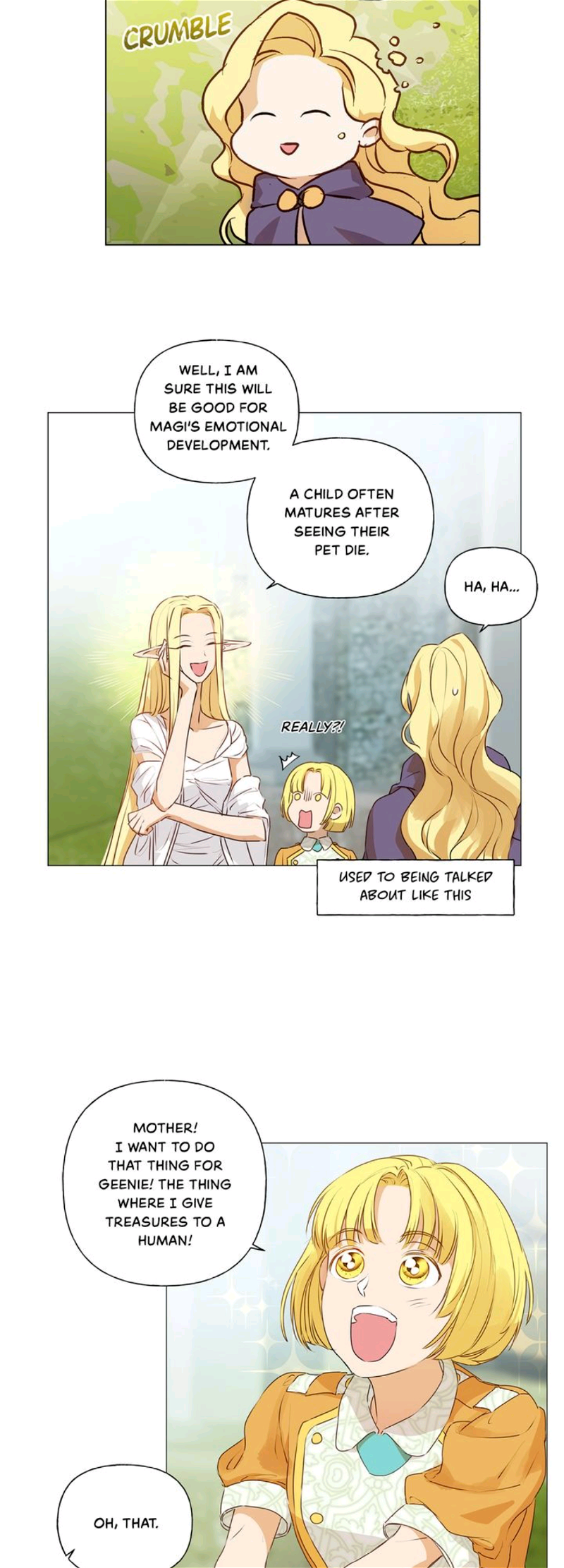 The Golden Haired Elementalist Chapter 52 - Page 39