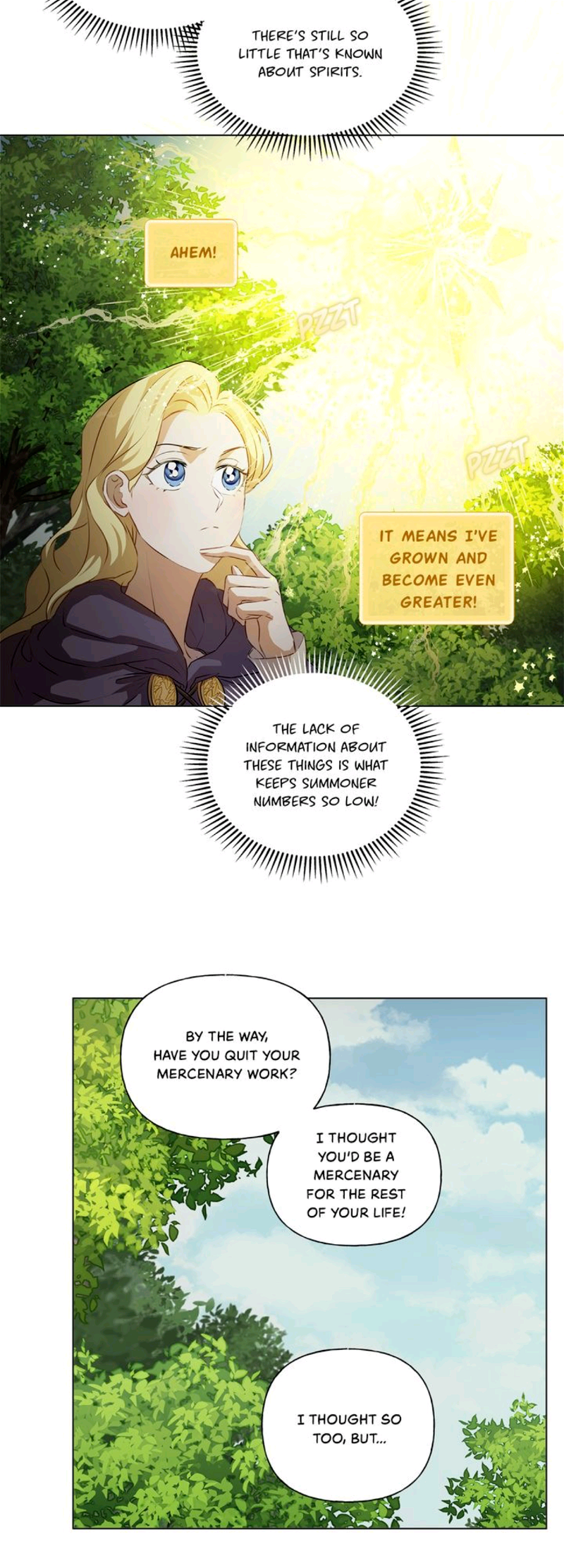 The Golden Haired Elementalist Chapter 53 - Page 38