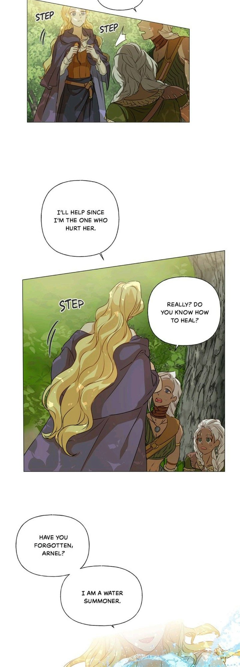 The Golden Haired Elementalist Chapter 54 - Page 15
