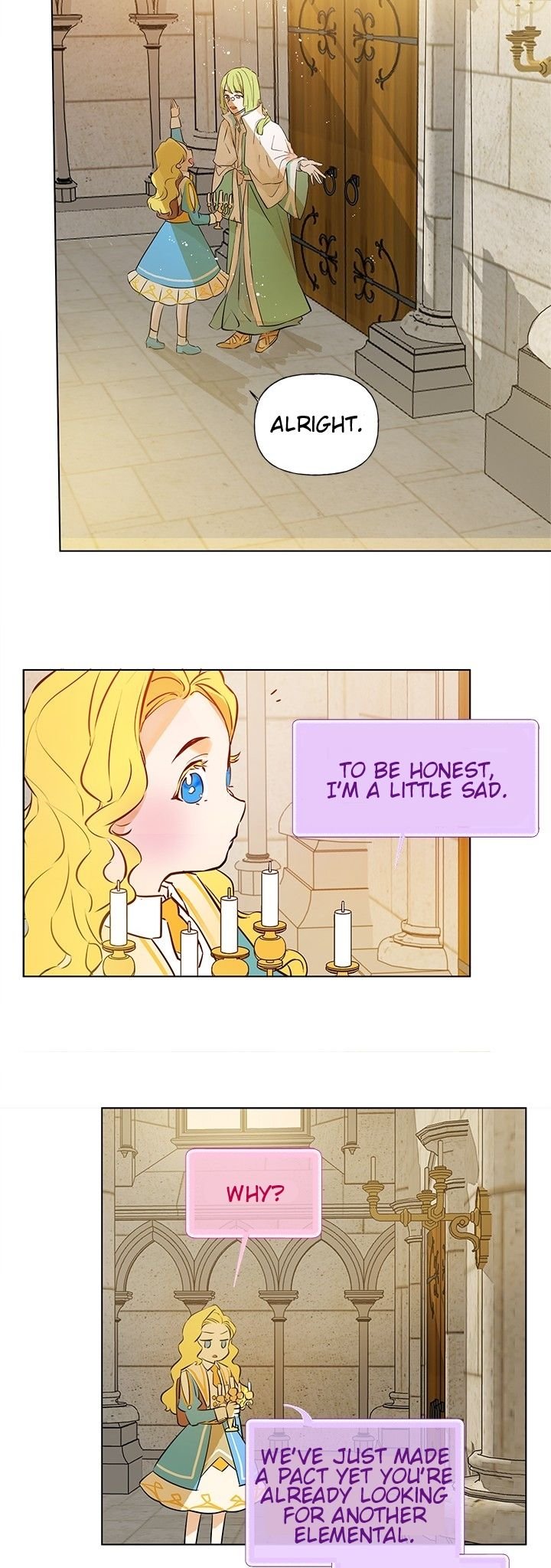 The Golden Haired Elementalist Chapter 6 - Page 9