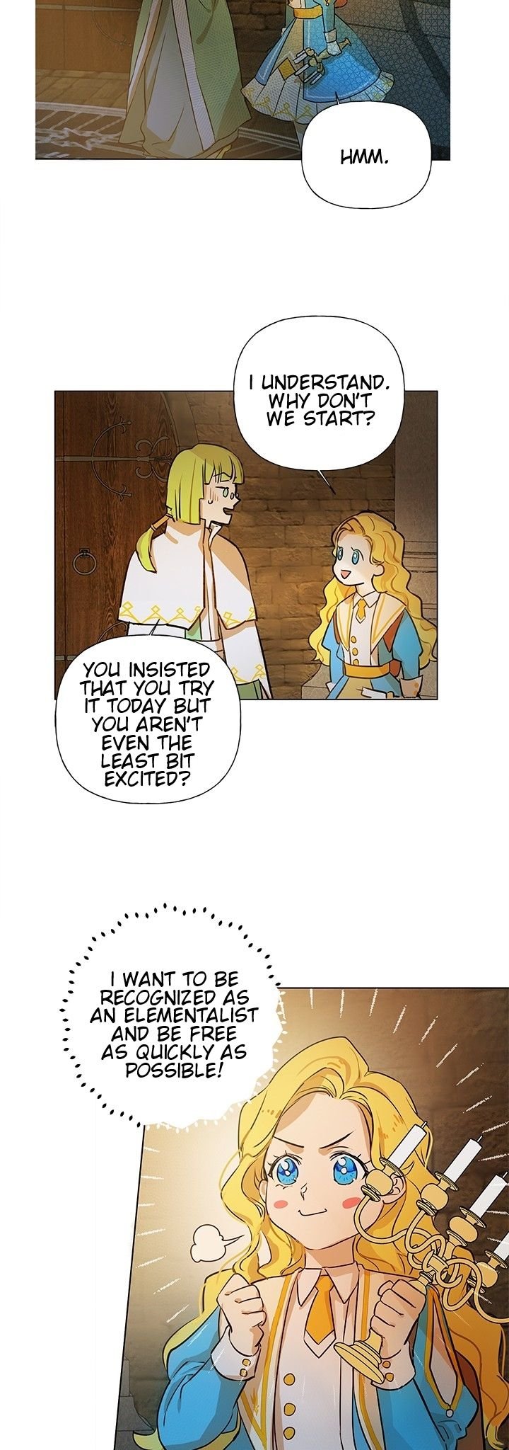 The Golden Haired Elementalist Chapter 6 - Page 16
