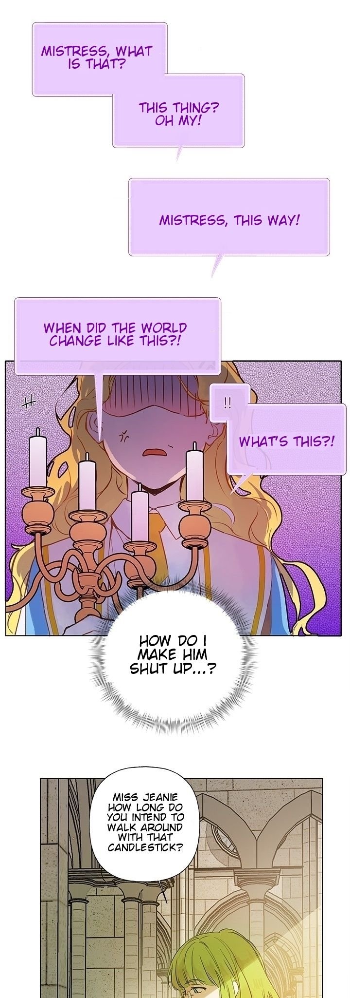 The Golden Haired Elementalist Chapter 6 - Page 1
