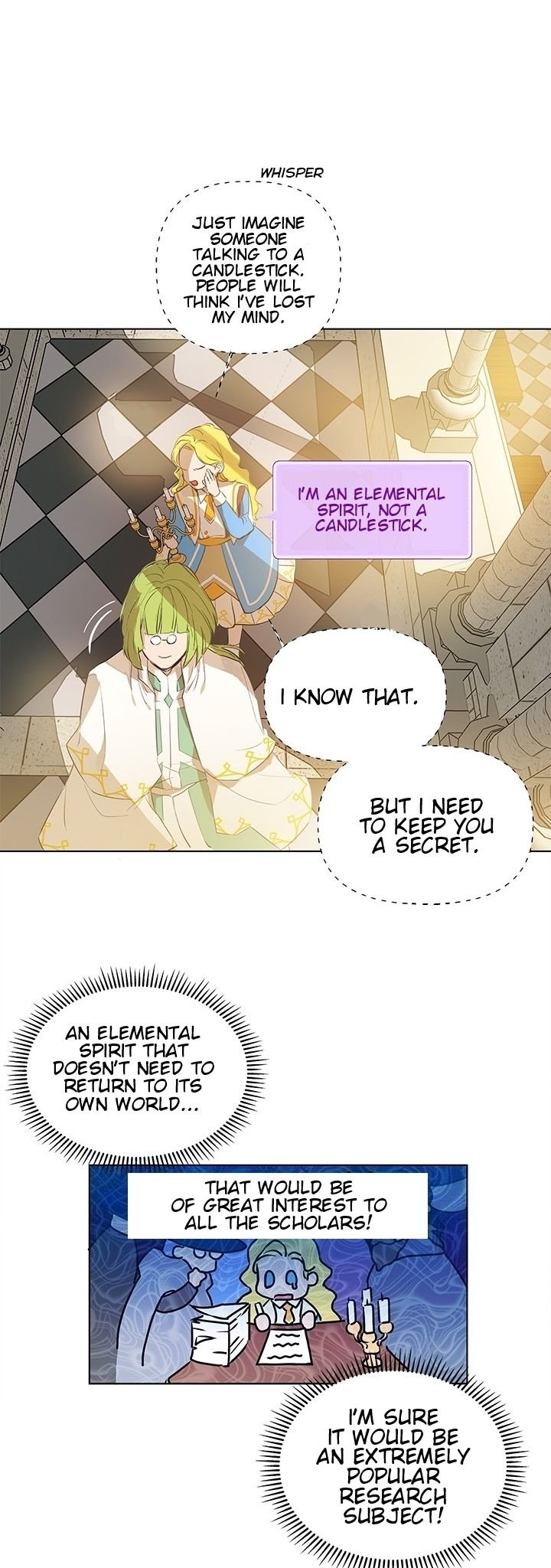 The Golden Haired Elementalist Chapter 6 - Page 5