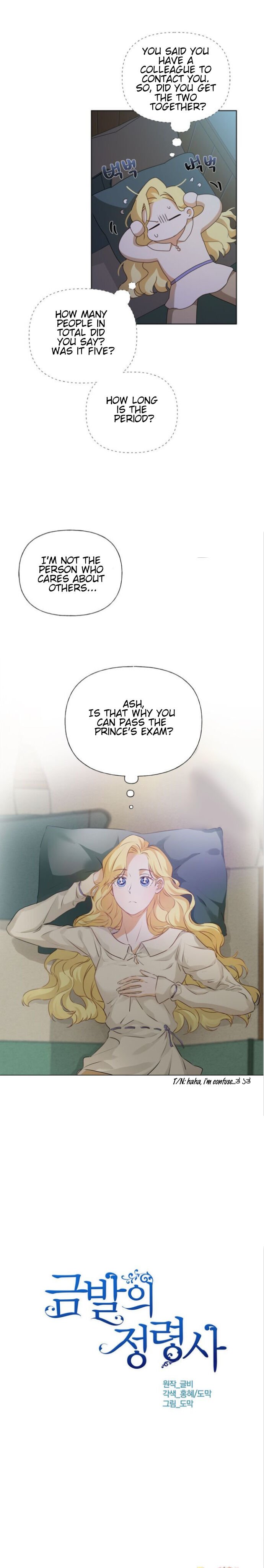 The Golden Haired Elementalist Chapter 63 - Page 8