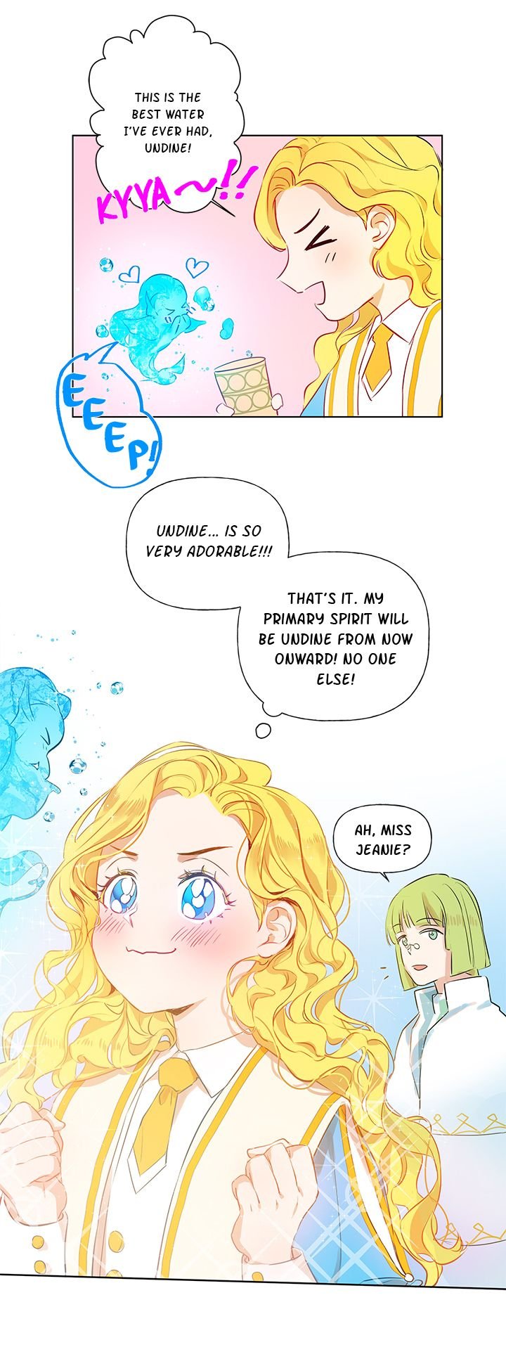 The Golden Haired Elementalist Chapter 7 - Page 13
