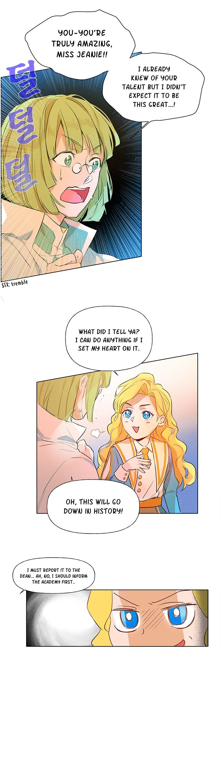 The Golden Haired Elementalist Chapter 7 - Page 4
