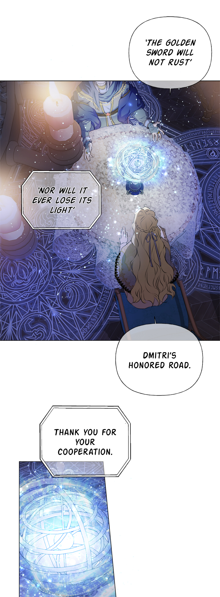 The Golden Haired Elementalist Chapter 71 - Page 74