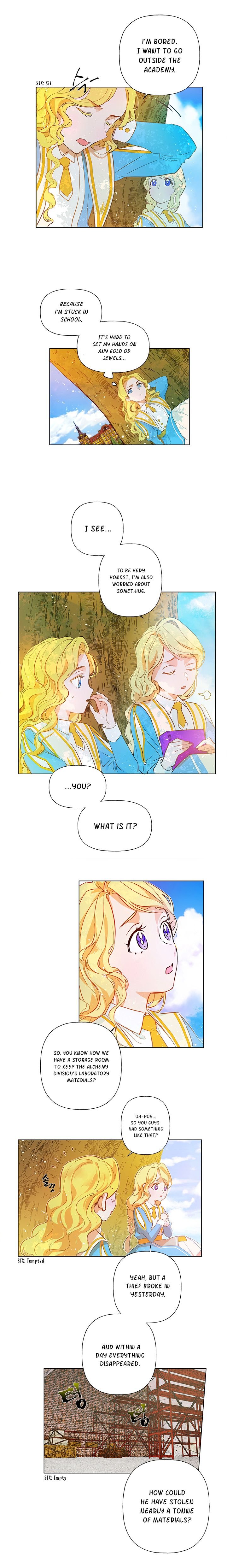 The Golden Haired Elementalist Chapter 9 - Page 3