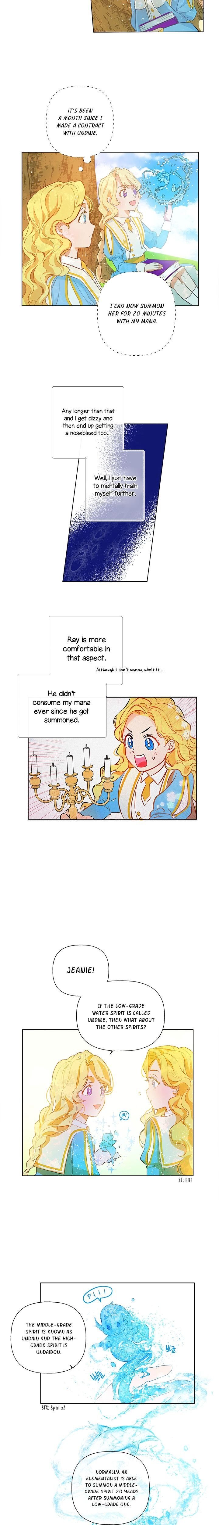 The Golden Haired Elementalist Chapter 9 - Page 6