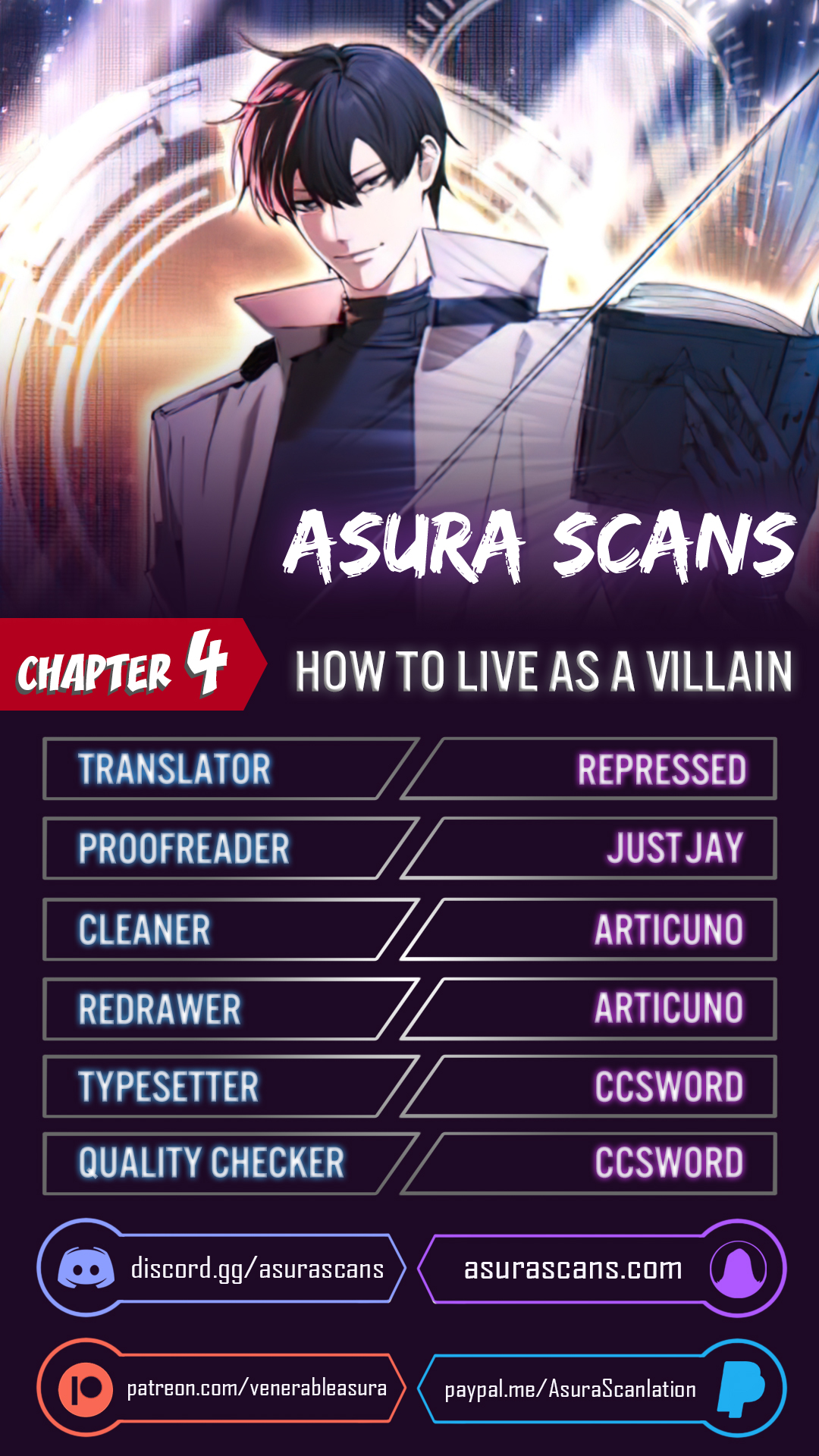 How to Live as a Villain Chapter 4 - Page 1